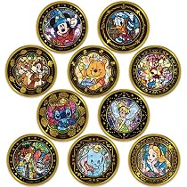 Amazon | テンヨー(Tenyo) 圧倒的な 金バッジ ディズニーキャラクター 