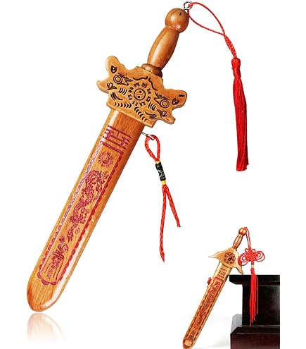 Amazon.co.jp: 風水 七星剣 風水剣 銅製 約16．5cm 七星刀 七星