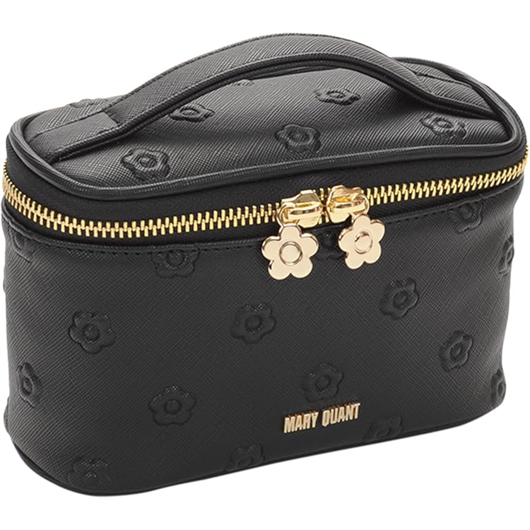 美品❣️MARYQUANTマリークアント❣️XLサフィアーノデイジーパッチ バニティ サフィアーノデイジーパッチ バニティXL｜マリークヮントの通販｜&mall