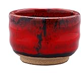 美濃焼 ぐい呑 鬼深紅