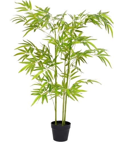 Amazon｜人工竹植物の茎、人工シミュレーション竹の木、リアルな