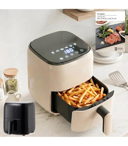 Amazon.co.jp: アリエテ エアフライヤー エアリーフライヤーミニ 2L