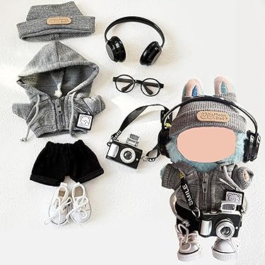 はぴぬい　ぬい服　ノースリーブセット　アクセサリー はぴぬい ぬい服 ノースリーブコーデセット アクセサリー 服3点