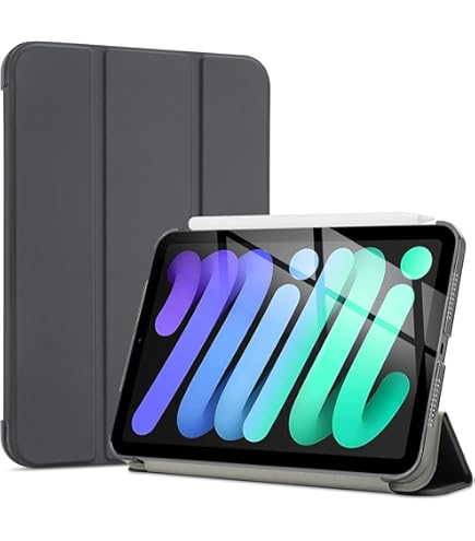 pitaka Case for iPad Mini 7/6 Magnetic Case for iPad Mini A17 Pro