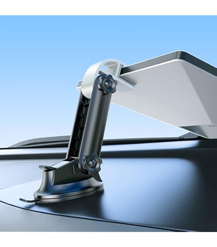 Starlink Mini Mount - Adjustable Clamp & 11" Magic Arm For RV Ladder, Truck Roof Rack, Yacht Railings