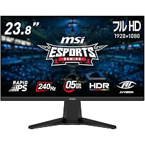 MSI 24.5インチ ゲーミングモニター 本体 Amazon.co.jp: 【Amazon.co.jp限定】MSI ゲーミングモニター MAG 245F