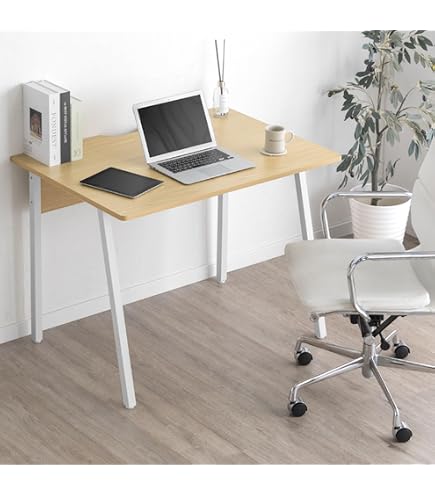 Amazon | タンスのゲン パソコンデスク 上棚付き 幅120cm 奥行70cm 棚