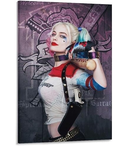 Suicide Squad ハーレイ・クイン ホログラムポスター Suicide Squad ハーレイ・クイン ホログラムポスター Amazon.com
