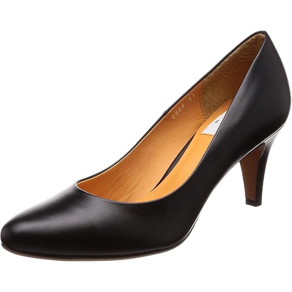 Amazon | [チェンバー] パンプス C53004-01-blk ブラック 35(22cm