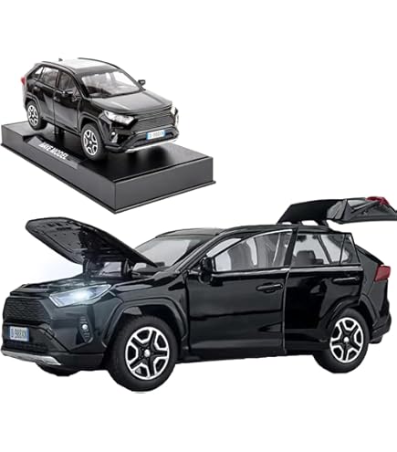 Amazon | LCD 1/64 ミニカー RAV4 Hybrid SUV RE8 | ミニカー・ダイ
