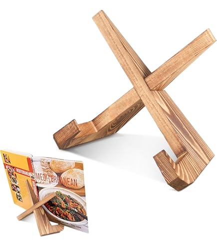 Amazon.co.jp: アンティークメタルキッチンクックブックディスプレイ