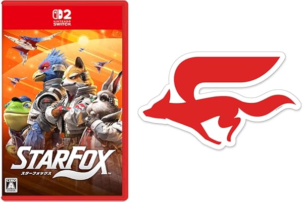 Star Fox (スターフォックス) -Switch2 【Amazon.co.jp限定】特典 ダイカットアイコンステッカー 同梱