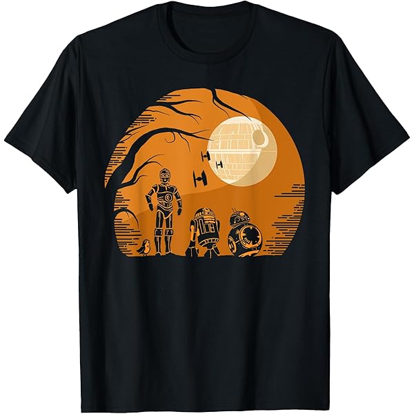 Amazon | スターウォーズ ヨーダ シルエット ハロウィン Tシャツ | T
