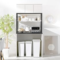 Amazon｜リーテンスタッド 食器棚 ゴミ箱収納 スペース キッチン収納