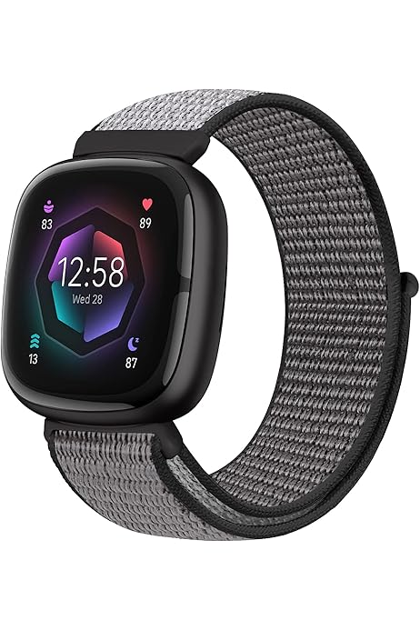 Amazon.co.jp: Bcuckood ナイロン交換用時計バンド Fitbit Versa 4 