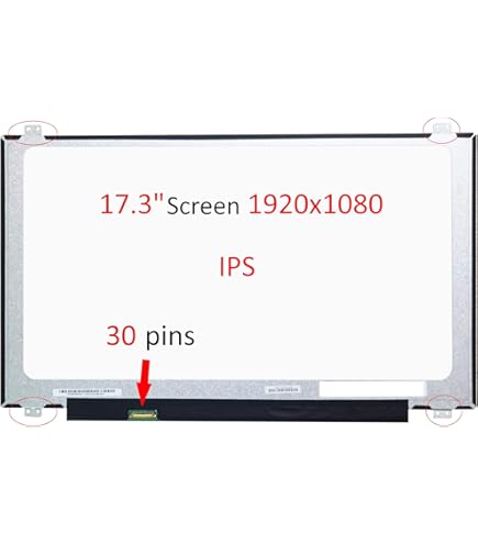 NE173QHM-NY1 V8.1 17.3インチ ノートパソコン用 交換パネル 17.3