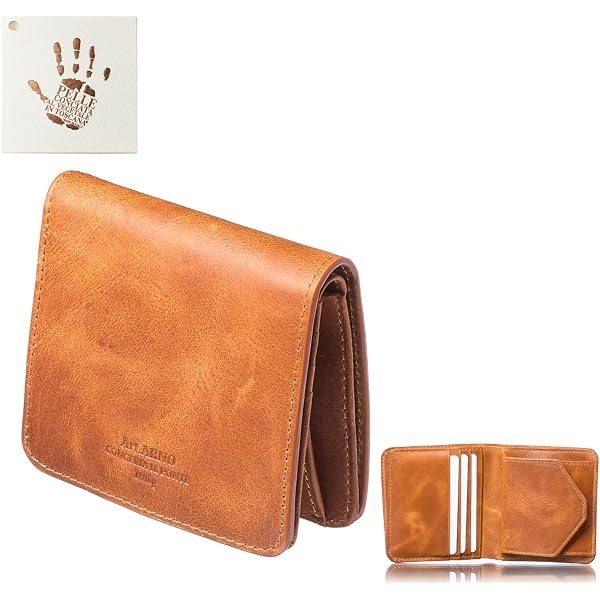 Amazon | Rascasse ラスカス Quattro Wallet Spec2- コニャック（右