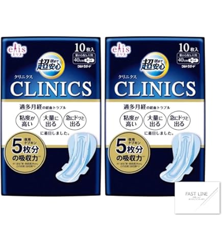 Amazon | エリス 朝まで超安心 クリニクス 量が心配な人用 羽つき 40cm