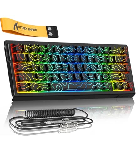 Amazon | ATTACK SHARK X68HE ラピットトリガー ポーリングレート