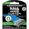 シック Schick 5枚刃 ハイドロ5 カスタム コンフォート 替刃 8コ入 男性 カミソリ