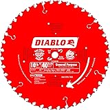 Diablo Carbide Tipped Table, Miter, And Radial Arm Saw Blade-10-1/4" 40T SAW BLA (並行輸入品)