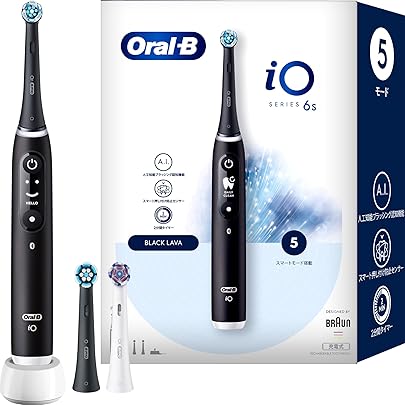 Amazon.co.jp: ブラウン オーラルB iO6 充電式 電動歯ブラシ ホワイト