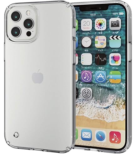 Amazon.co.jp: エレコム iPhone 12 Pro Max ケース Qi充電対応