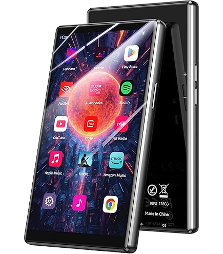 Lecteur MP3 96 Go avec Bluetooth 5.0, lecteur de musique portable