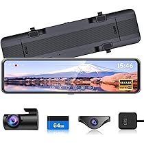 Amazon.co.jp: Changer ドライブレコーダー ミラー型 分離 【4K+2.5K&