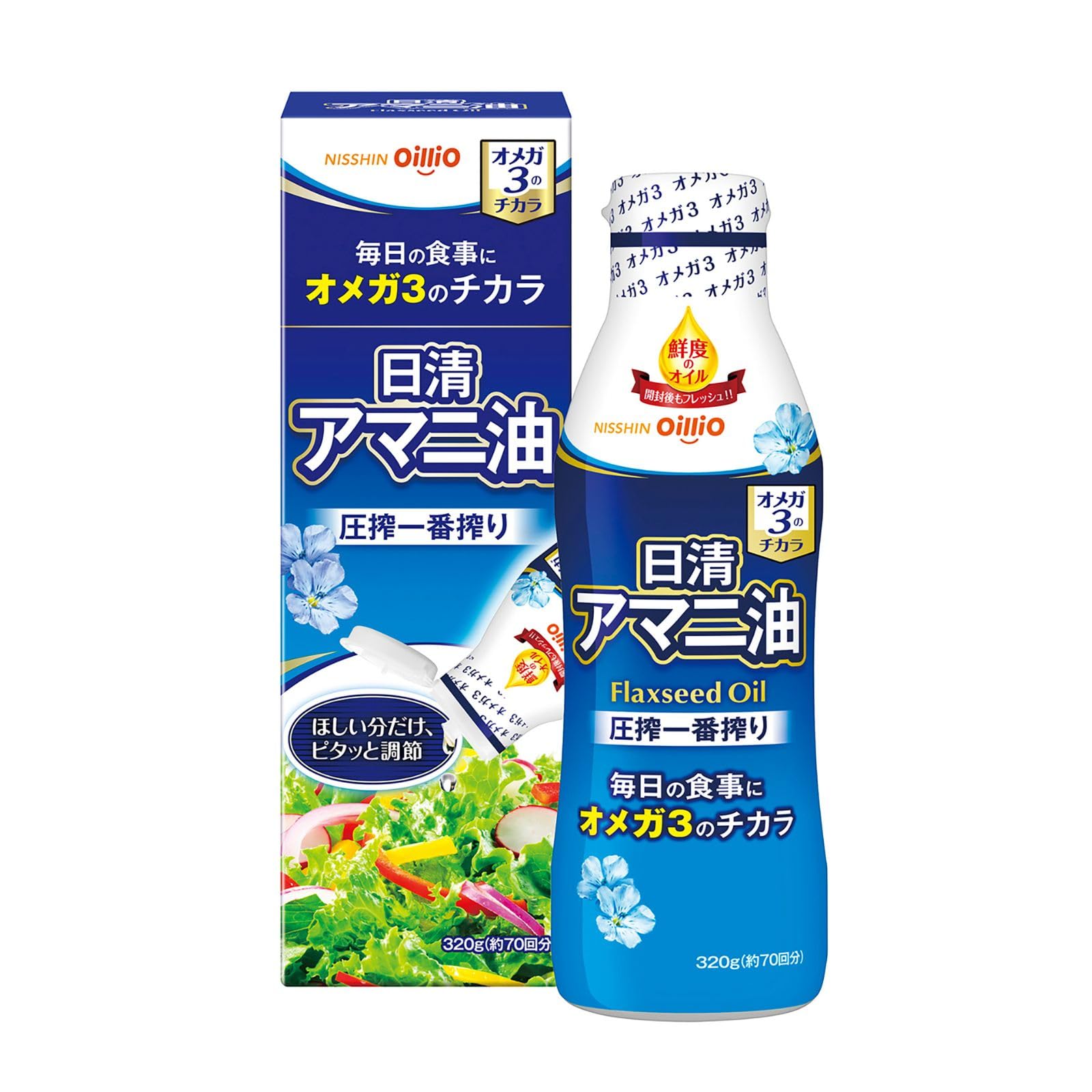 日清オイリオ 日清 アマニ油 320g日清オイリオ 日清 アマニ油 320g
