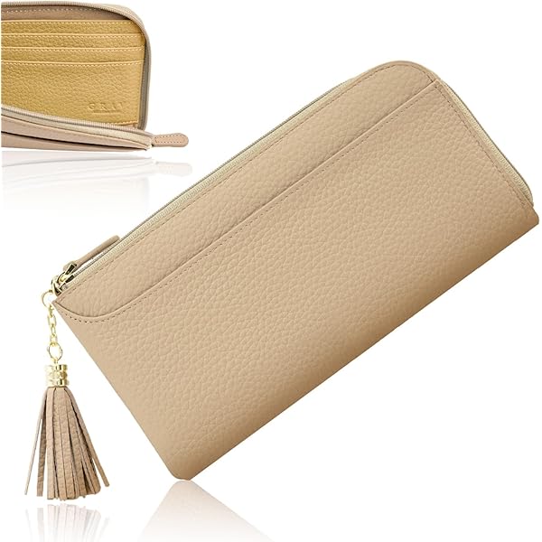 美品　本革　グレージュ　財布　ブルーシンシア Amazon | [BLUE SINCERE] ブルーシンシア 本革 長財布
