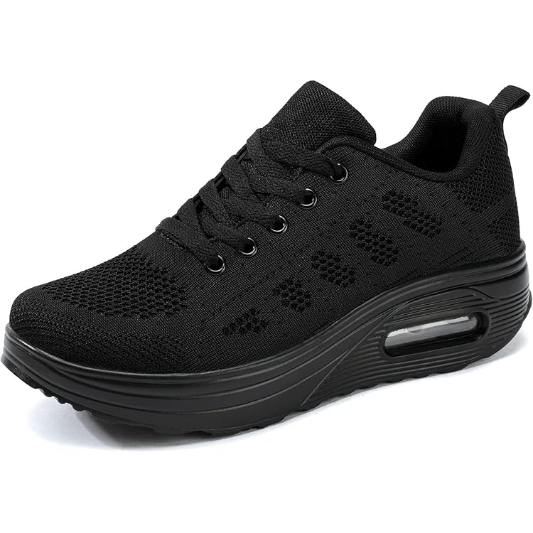 Amazon | [Autper] スニーカー レディース 幅広 厚底 ウオーキング