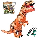 [GOKEI] 着ぐるみ 恐竜 コスチューム コスプレ Tレックス 恐竜コスプレ きぐるみ 大人用 ハロウィン 空気で膨らむ コスチューム ティラノサウルス エアコスプレ 衣装 仮装 エアインコスチューム クリスマス 文化祭 パーティー用 イベント 