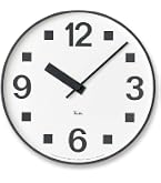 Amazon.co.jp: レムノス 掛け時計 アナログ 日比谷の時計 WR12-03