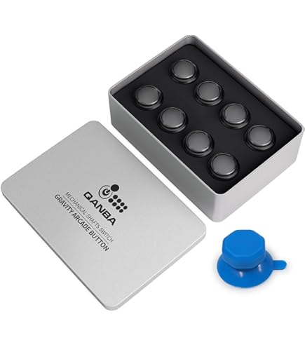 Amazon | Qanba Gravity KS アケコン ボタン 静音ボタン 高耐久