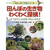 田んぼの生き物わくわく探検! さがそう、あぜ道、草むら、水の中