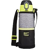 象印 水筒 直飲み ステンレスクールボトル 0.8L ライムブラック SD-JK08-BG