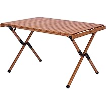 HangOut ハングアウト Apero Wood Table ウッドテーブル Amazon | ハングアウト(Hang Out) キャンプ ウッド ロールテーブル