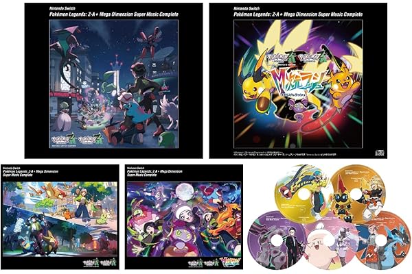 Nintendo Switch Pokémon LEGENDS Z-A+M次元ラッシュ スーパーミュージック・コンプリート