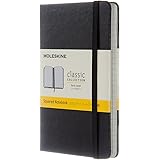 モレスキン(Moleskine) ノート クラシック ノートブック ハードカバー 方眼 ポケットサイズ(横9cm×縦14cm) ブラック MM712