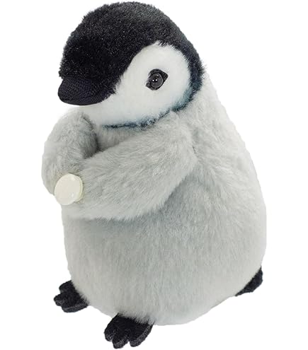 Amazon.co.jp: シュクレシリーズ 皇帝ペンギン 子供 ぬいぐるみ S