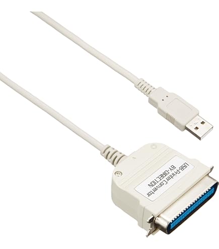 Amazon.co.jp: サンワサプライ USBプリンタコンバータケーブル