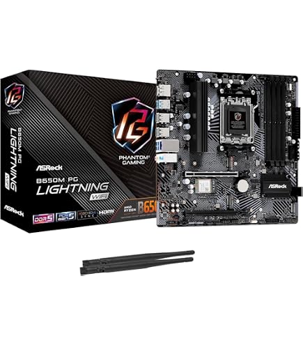 Amazon | ASRock マザーボード B650M PG Lightning AMD Ryzen 7000