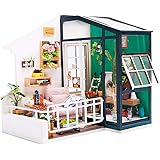 つくるんです®【日本公式販売／日本語説明書付】Robotime DIY ミニチュアハウス ドールハウス DGM05 バルコニー