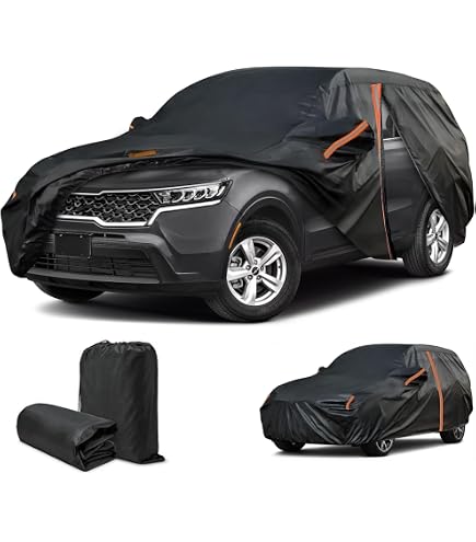 Kia Sorento Hybrid Car Cover │ 10-Year Warranty │ Custom Fit │ 100% Weatherproof