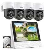 Amazon.co.jp: 【4K 360°全方位追尾】 YESKAMOO 防犯カメラ 屋外 800万