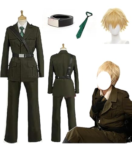 Amazon.co.jp: [ZAIED] ヘタリア APH イギリス 軍服 コスプレ