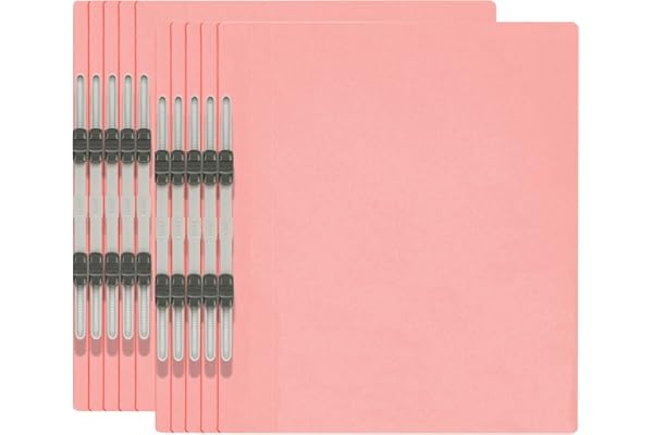 プラス フラットファイル A4縦 2穴 10冊パック No.021NP 78-598 ピンク