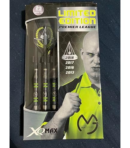 Amazon | WINMAU Michael van Gerwen MvG Adrenalin Tungsten Steeltip