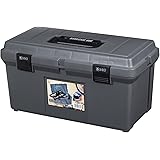 アイリスオーヤマ 工具箱 ハードケース 600 グレー【幅約53.6×奥行約28×高さ27.8cm】